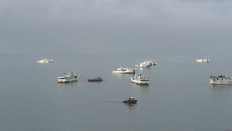 Fiji-Suva-Barcos-Frente-A-La-Costa