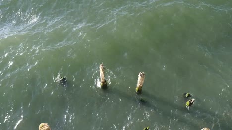 Oregon-Columbia-River-Gebrochene-Piers