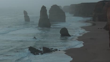 Australien-Great-Ocean-Road-12-Apostel-Nach-Sonnenuntergang-Vergrößert