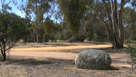 Australien-Grampians-Boulder-Und-Gummibäume