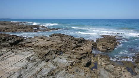 Australien-Great-Ocean-Road-Felsvorsprung-Detail