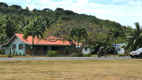 Aitutaki-House-And-Motor-Bikes