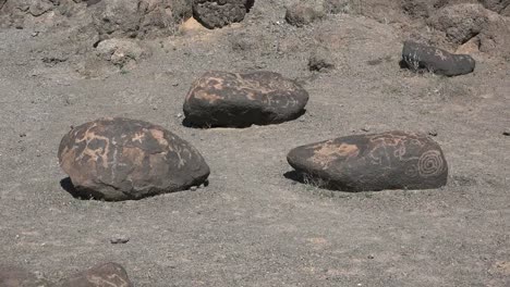 Arizona-Zoomt-Auf-Abgeplatzte-Felsen