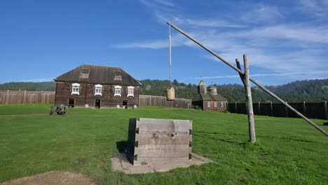 California-Fort-Ross-Ruso-Puesto-Comercial-De-Pieles-Bien-Acercar