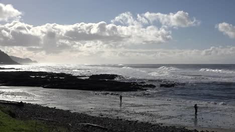 Costa-De-Oregon-Cerca-Del-Cabo-Perpetua-Sonido