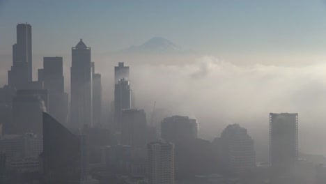 Washington-Seattle-Blick-Mit-Mount-Rainier