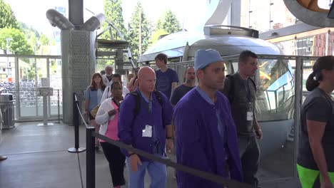 Oregon-Portland-People-At-Cable-Car-Time-Lapse