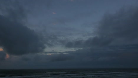 Texas-Gulf-Coast-At-Sunset-Pan-Left