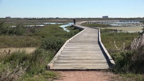 Texas-Mustang-Island-Board-Walk-Zum-Wattenmeer