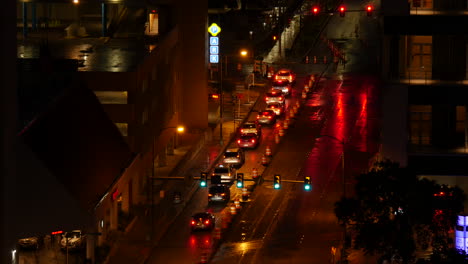 Texas-San-Antonio-Night-Traffic