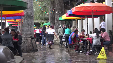 Servidor-De-San-Antonio-De-Texas-En-Restaurante-Mexicano