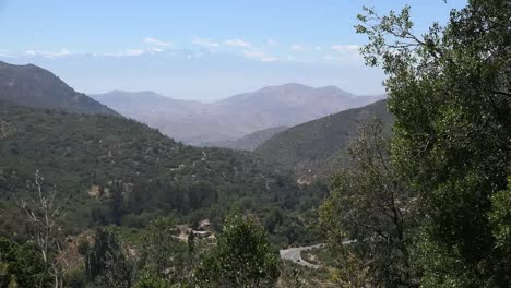 Chile-Andes-With-Road-Below