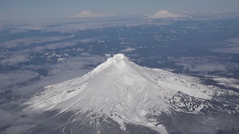 Oregon-Mount-Haube-Aus-Dem-Flugzeug