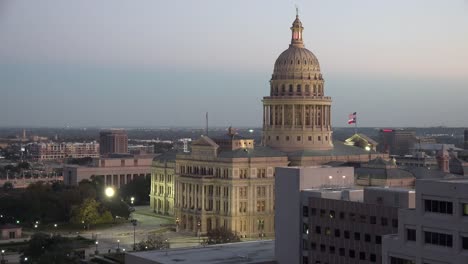 Texas-Austin-Capitol-Building-In-Evening