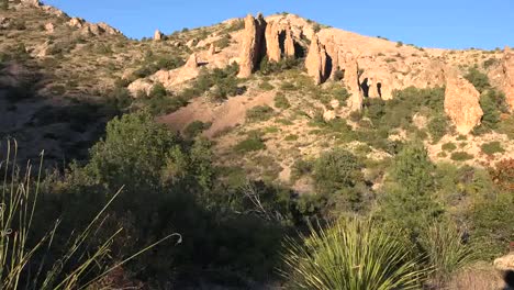 Texas-Big-Bend-Chisos-Paisaje-De-Montaña