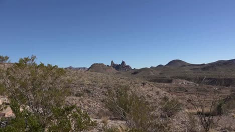 Texas-Big-Bend-Maultierohren-In-Der-Ferne