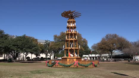 Texas-Fredericksburg-Weihnachtsturm