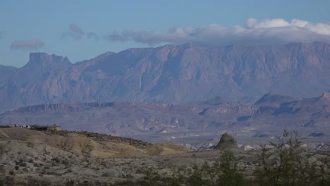 Texas-Terlingua-Entfernter-Berg