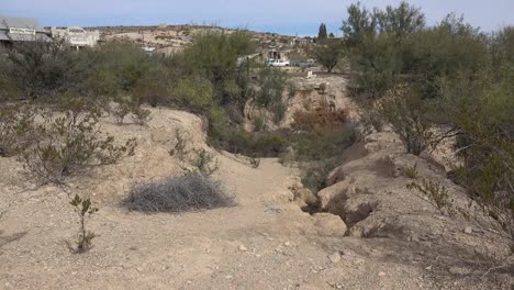 Texas-Terlingua-Gully-Und-Auto