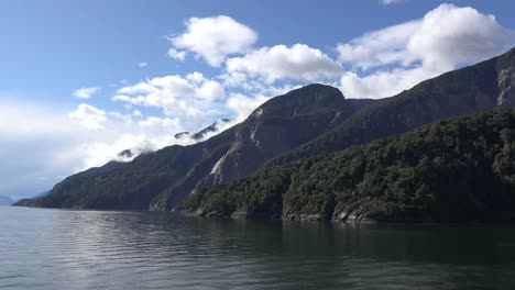 Chile-Aisen-Fjord-Mountainside-View
