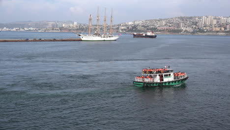 Chile-Valparaiso-Excursión-En-Bote