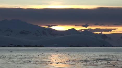 Antarctica-Sunrise-Zooms-Toward-Sun
