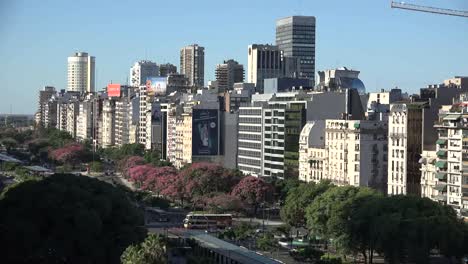 Argentina-Buenos-Aires-Looking-Down-At-Street