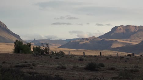 Argentinien-Patagonische-Abendansicht