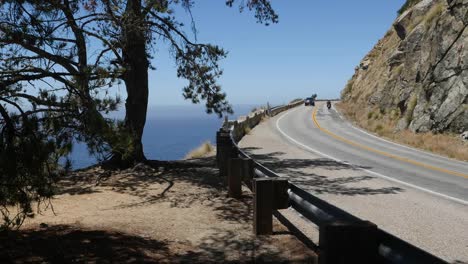 California-Big-Sur-Cabrillo-Autopista-Autopista-1-Tráfico