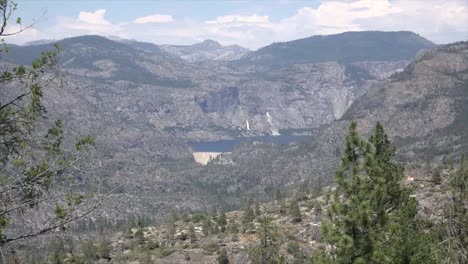 California-Hetch-Hetchy-Zoom-Out-From-Dam