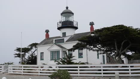 Kalifornien-Monterey-Peninsula-Point-Pinos-Lighthouse-Front