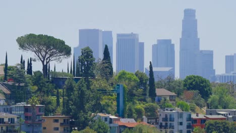 California-Los-Angeles-Edificios-En-Pan-De-Distancia