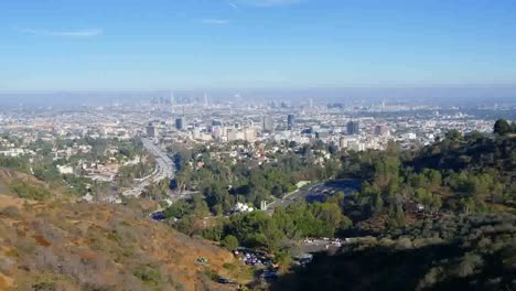 Los-Angeles-Übersicht-In-Der-Ferne
