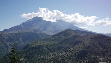 Washington-Hills-And-Mt-St-Helens-Time-Lapse-Zoom