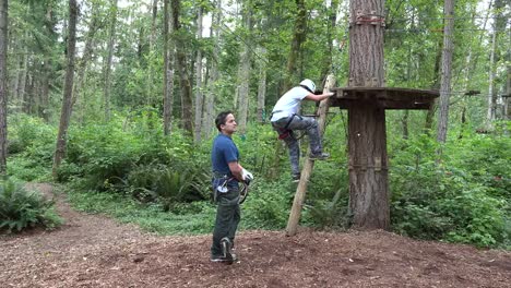 Washington-Young-Men-Approach-Zip-Line