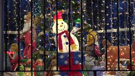 Arizona-Snowman-And-Christmas-Lights