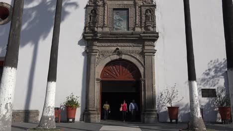 Mexico-Tlaquepaque-Door-Of-Parish-Church