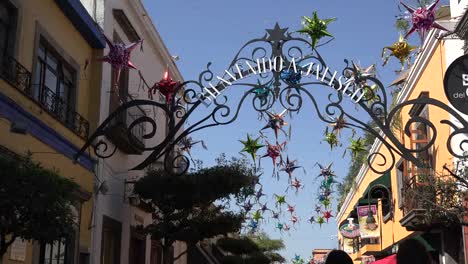 Mexiko-Tlaquepaque-Willkommen-Bei-Jalisco-Sign