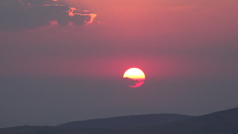 Lapso-De-Tiempo-Del-Atardecer-De-Mexico