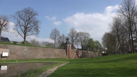 Germany-Rees-Cloud-And-Historic-Wall