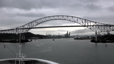 Panama-Bridge-of-the-Americas-in-grey-weather