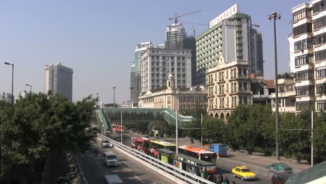 Guangzhou-China-Gebäude-Und-Verkehr