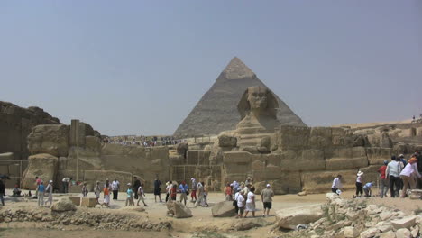 Ägypten-Große-Pyramide-Und-Sphinx