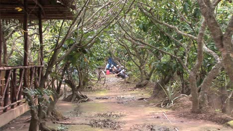 Männer-Und-Café-Im-Mekong-Delta