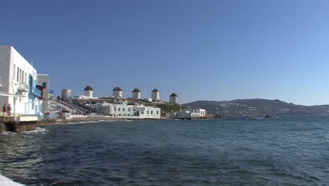 Mykonos-Windmühle-Auf-Einer-ägäischen-Insel