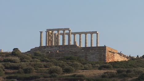 Poseidon's-Temple-in-afternoon-ligth