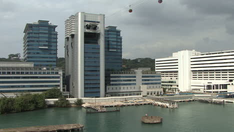 Singapore-building-from-cruise-ship-leaving