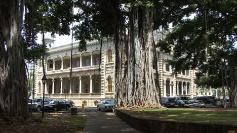 Honolulu-Iolani-Palace-with-banyan-tree-3