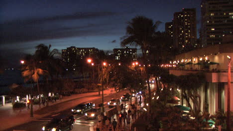 Waikiki-night-scene