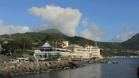 Buildings-at-Roseau-in-Dominica